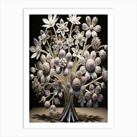 Silver Tree 1 Art Print