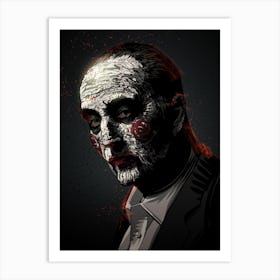 Saw Horror Art Print