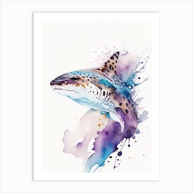 Angel Shark 2 Watercolour Art Print