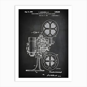 Cinema Decor, Movie Room Decor, Film Director, Theater Sign, Film Art, Movie Theater Decor, Movie Projector, Movie Lover Gift, Tc4941 Art Print