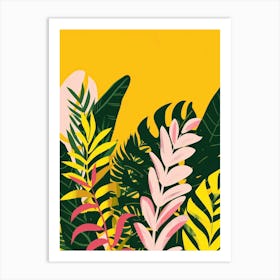 Tropical Background 15 Art Print