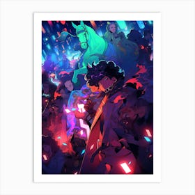 Night In The City Art Print