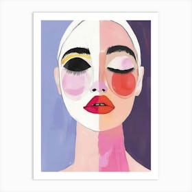 Face Painting 7 Art Print