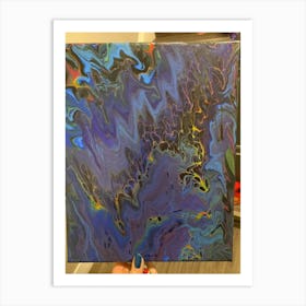 Abstract beauty Art Print