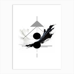 Poster Abstract Illustration Art 24 Art Print