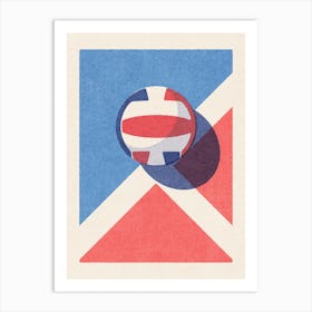 BALLS Volleyball III Art Print