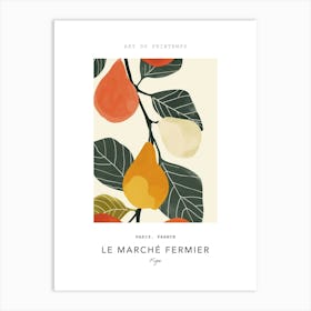 Figs Le Marche Fermier Poster 4 Art Print