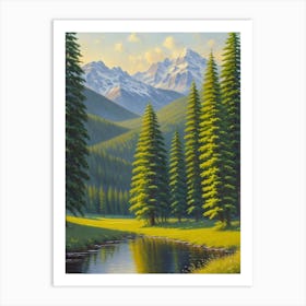 Mountain Stream Art Print