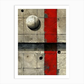 Abstract Painting 1837 Art Print