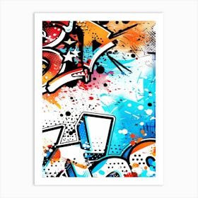 Graffiti Art 1 Art Print