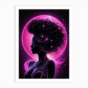 Portrait Of A Woman Print  Art Print