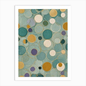 Abstract Circles Art Print