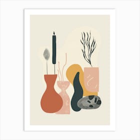 Abstract Home Objects 8 Art Print