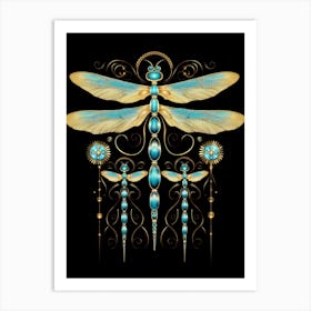 Dragonfly 5 Art Print