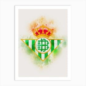 Real Betis Painting 1 Art Print