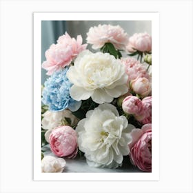 Peonies 8 Art Print