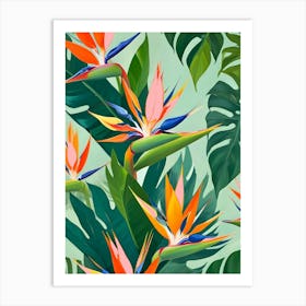 Birds In Paradise Art Print