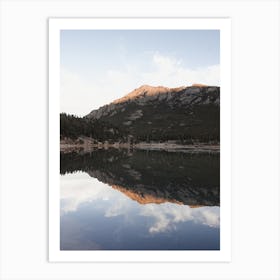 Sunrise Over Lake Art Print