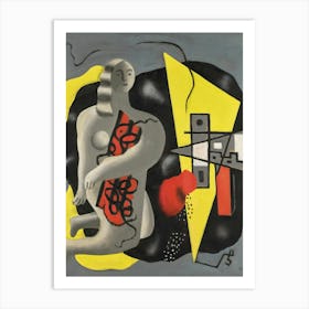 Fernand Léger Composition (La Danseuse Au Triangle Jaune) (1930) Art Print