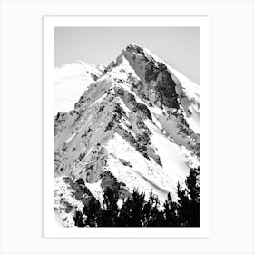 Snowy Mountain 6 Art Print