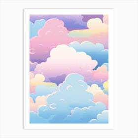 Clouds In The Sky 4 Art Print