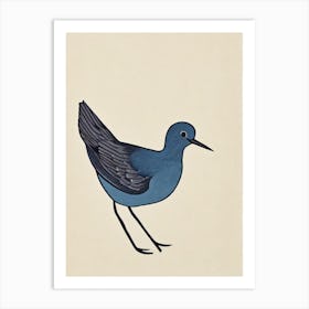 Dipper Illustration Bird Art Print