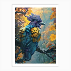 Bird In The Forest 1 Art Print