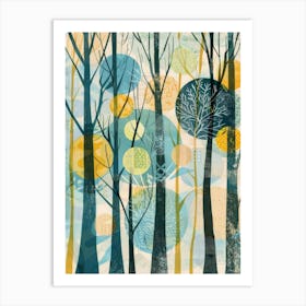 Woods Art Print