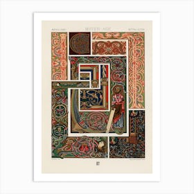 Medieval Pattern, Albert Racine (3) Art Print