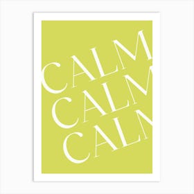 Calm Calm 1 Art Print