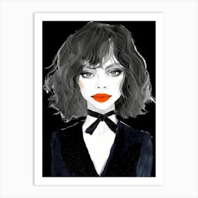 Portrait Of A Woman 182 Art Print