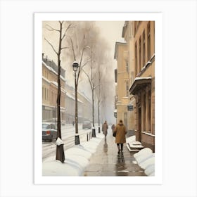 St Petersburg Winter Art Print