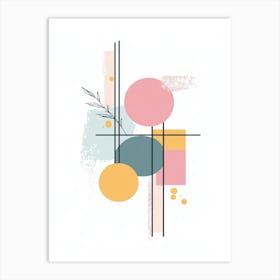 Abstract Geometric Pattern 12 Art Print