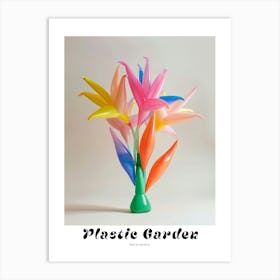 Dreamy Inflatable Flowers Poster Bird Of Paradise 1 Art Print