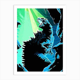 Godzilla 18 Art Print