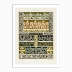 16th Century Pattern, Albert Racine (5) Art Print