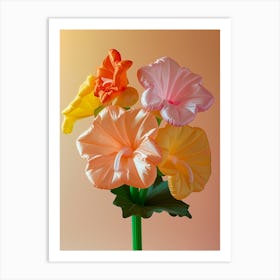 Dreamy Inflatable Flowers Nasturtium 1 Art Print