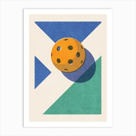 BALLS Pickleball III Art Print