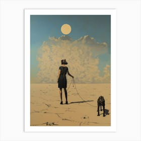 Desert Strung 4 Fy V Art Print