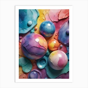 Easter Eggs 2 Art Print