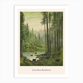 Great Bear Rainforest Art Print