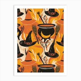 Witches Cauldron Art Print