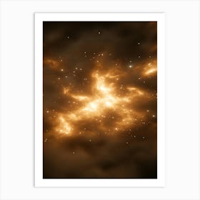 Abstract Nebula Art Print