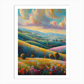 California Landscape Art Print