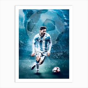 Lionel Messi Art Print