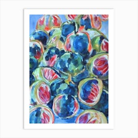 Grapefruit Classic Fruit Art Print