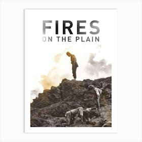 Fires On The Plain (1959) Art Print