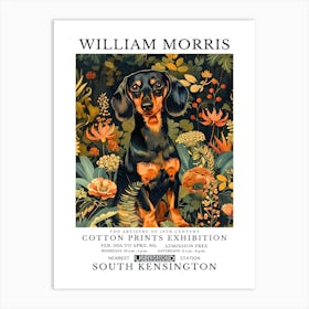 William Morris Cotton Prints Exhibition 25 Poster