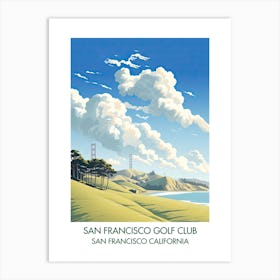 San Francisco Golf Club   San Francisco California 3 Art Print