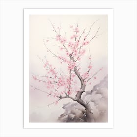 Cherry Blossom Tree Art Print